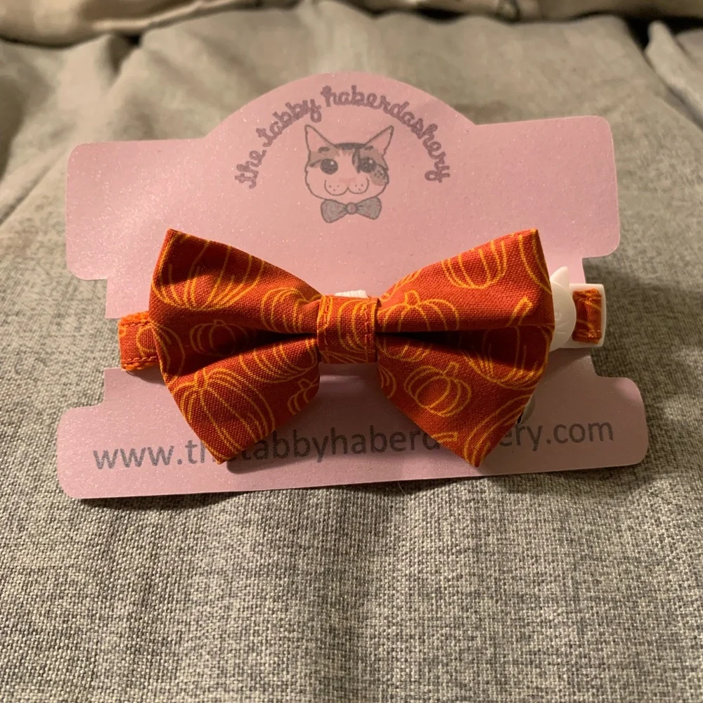 The Tabby Haberdashery Handmade Cat Collar